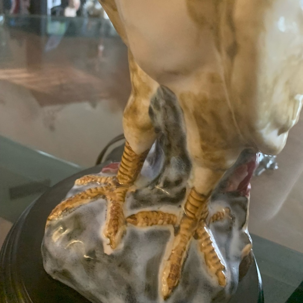 Ceramic Chicken Lamp